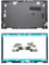 WANGHUIH LCD Back Cover Top Lid + Bezel + Screen Hinges Compatible with HP ENVY X360 15-ED 15M-ED 15-EE 15M-EE Laptop L93204-001