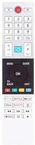 VINABTY CT-8567 Ersatz Fernbedienung Kompatibel mit Toshiba TV 32LK3C63DB 32W2263DG/2 43UK3C63DB 50UK3C63DB 50UK4D63DB 55UK3C63DB 65UK4D63DB