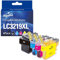 Superprint LC3219XL Druckerpatronen Kompatibel für Brother LC-3219XL LC3217 Tintenpatrone für MFC-J5330DW MFC-J5730DW MFC-J5930DW MFC-J6530DW MFC-J6930DW (1 Schwarz, 1 Cyan, 1 Magenta, 1 Gelb)