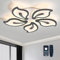 GWYAJTU 36W Deckenleuchte Mit Fernbedienung APP, LED Dimmbar Blume Deckenlampe, 5 Lichter 3000K-6000K Schlafzimmer Deckenbeleuchtung Memory-Funktion Für Wohnzimmer Lounge Kinderzimmer-Black