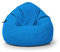 Nadimaideal Sitzsack Tropfenform Kastanie | Bodenkissen für Kinder & Erwachsene | Indoor & Outdoor | Gaming Sitzsack - Sitzkissen - Beanbag | Füllung EPS Perlen (Hellblau, XL-Durchmesser 77 cm)