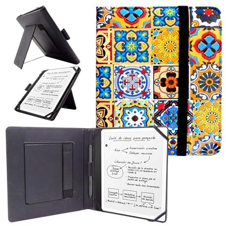 Coque pour Kindle Scribe - Compatible avec Kindle Scribe 2024-2025, étui pour liseuse électronique à motifs variés - ebook avec prise en main, douce et légère (103)