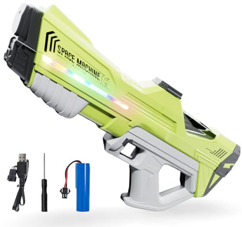 Elektrische Wasserpistole für Erwachsene und Kinder,Wasserpistole für Kinder,Elektrische Wasserpistole,Automatische Wasserpistole,Große Spritzpistole