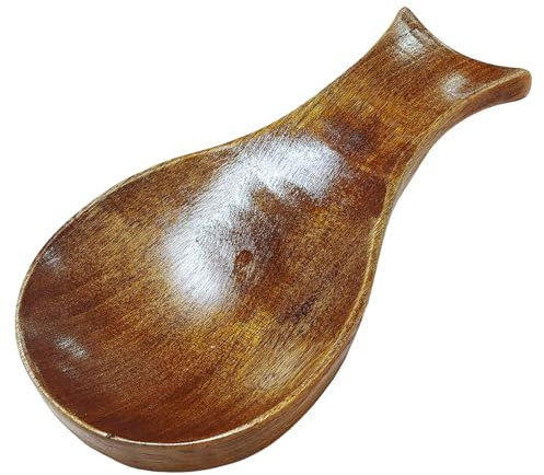 HINFHI 1 Piece Soup Spoon Stand, Wooden Tableware Stand, Kitchen Tools, Simple Tableware Stand, Dining Table Decorations.