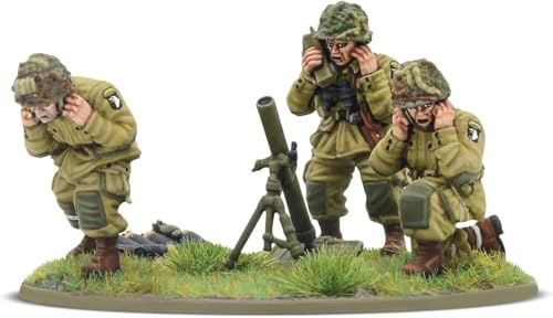 Warlord Games Bolt Action: US Airborne (D-Day) Equipo de mortero mediano