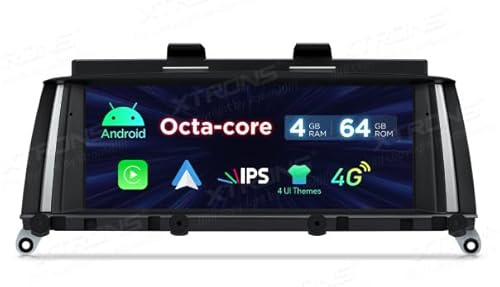 XTRONS QDB80X3CI Radio GPS para BMW X3 F25 CIC Android 14 WiFi 4G Carplay coche 8.8