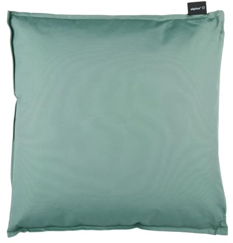 alpina Heizkissen Outdoor - Wärmekissen Elektrisch Mit USB-C Kabel 3m - 3 Temperaturstufen Bis 65℃ - Waterproof Oxford Bezug - 40x40 cm - Grün