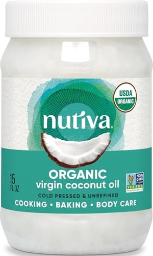 Nutiva Organic Extra Virgin Coconut Oil 444 ml