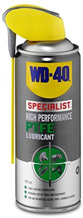 WD-40 Specialist High Performance PTFE Lubricant 400ml - Ultimate Multi-Surface Lubrication for Work, Home, and Outdoors