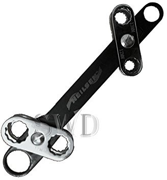 8 in 1 Multi Head Pocket Wrench Tool Emergency Spanner (8mm 10mm 12mm 13mm 14mm 15mm 17mm 19mm)