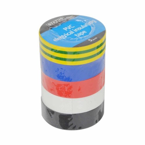 Status S5PKPVCETX6 Isolierband 10 m PVC Elektro-Isolierband, verschiedene Farbe