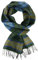 Rotfuchs Schal Karo modisch Mehrere Farbstellungen Wolle 180 x 30 cm Made in Germany (30 x 180 cm, grün blau beige)