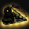 Schlummerlicht24 Led Deko Wandbilder Nachtlicht mit Name nach Wunsch Miniatur Eisenbahn Zug Lampe für das Kinderzimmer oder das Babyzimmer, Taufgeschenk Geschenk zur Geburt