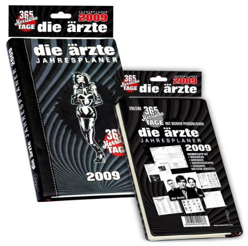 Jahresplaner 2009,Kalender,Schwarz