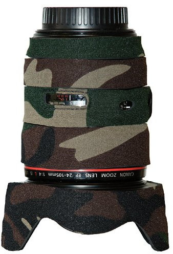 LensCoat lc24105bk Canon 24 – 105 F4 es Tapa del Objetivo (Negro)