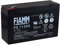 FIAMM Batterie de remplacement moto pour enfants 6V 12Ah (substituts 10Ah)
