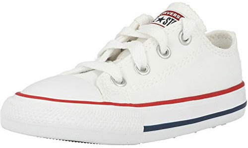 Converse Toddler White All Star Ox Trainers-UK 2 Infant