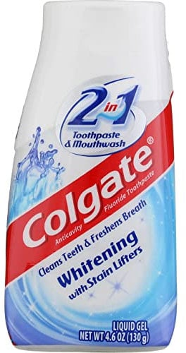 Colgate 2-in-1 Whitening Toothpaste with Stain Lifters, 3 Count