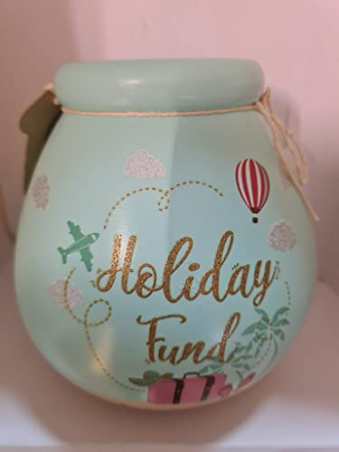 Holiday Fund Island pot of dreams smash for cash, great gift for any occasion