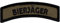Café Viereck ® Bundeswehr Bierjäger Fun Patch Gestickt mit Klett – 7 cm x 1,8 cm