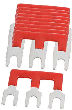 Aexit 10 STÜCKE 600 V 25A 6mm Pitch 3 Position Leiterplatte Klemmleiste Barriere Rot (eff93ef6e080a89b220b08ef114f4d62)