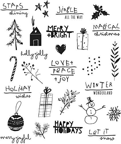 Cling RBBR Stamp Set Seasonal