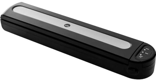 Wilfa TROUT Vakuumiergerät - verlängert die Haltbarkeit der Lebensmittel, geeignet für Sous Vide, 100 Watt, schwarz