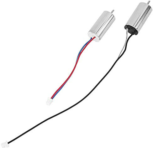 Mini-Bürstenmotor, 44000 U/min, 10 x 20 mm, Gleichstrom, 3,7 V, eingebauter Mikro-Motor mit Draht für Roboter-Drohne, 4 Stück