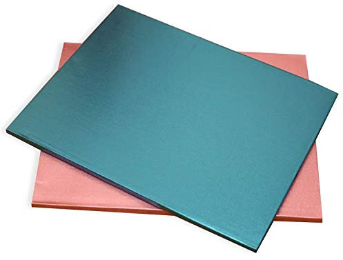 Tortenplatte/Cake Board Rechteck Blau 35x45 cm