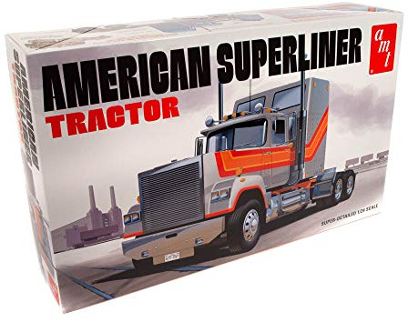 AMT Round2 591235-1/24 American Superliner Semi Tractor - Maßstab 1:24