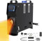 YRHome 12V Diesel Lufterhitzer Standhezung Diesel 8KW Air Diesel Air Standheizung Heizung Auto Heizung Dieselheizung mit Fernbedienung LCD & Luftauslass für LKW Wohnmobil Auto RV (Schwarz + Blau LCD)