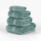 TRAMAS+ Juego de Toallas Premium 700gr de 4 Piezas, 100% Algodón, 2 Toallas de Mano 50x100 cm y 2 Toallas de baño de 70x140cm, Extra Suaves, Secado Rápido, Alta Absorción - Verde Tiffany