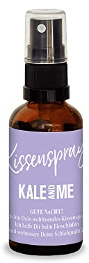 Kale and Me Lavendel Kissenspray zum Einschlafen | Raumduft und Duftspray fürs Kopfkissen, Lavendelspray als Einschlafhilfe, Sleep Spray für eine gute Nacht, 50ml