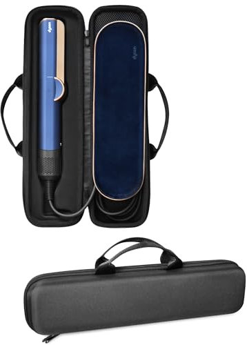 Hounyoln Tragetasche für Airstrait Glätteisen, tragbare Reisetasche für Dyson Airstrait Glätteisen, EVA-Hartschale