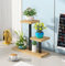 Blumenständer Pflanzenständer Blumentreppe Quadratischer Desktop-Sukkulentenständer Aus Metall, Tischplatte, Fensterbank, Pflanzenregal, Niedlicher Pflanzenhalter Blumenbank Pflanzenregal Blumenregal