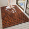 Badematte Bambus 60×90 cm Faltbare Duschmatte Holz Duschvorleger rutschfest Badezimmermatte Groß Dusche Rutschmatte Rechteckig