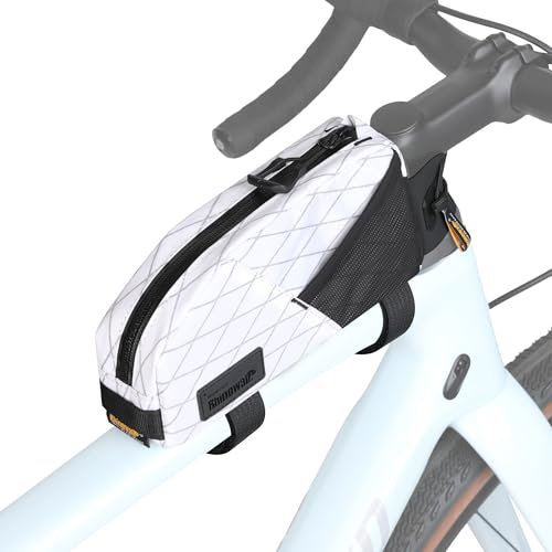 Rhinowalk Fahrrad Rahmentasche Wasserdicht Rohrtasche Oberrohrtaschen Triangeltasche Dreieck Fahrradtasche für Mountainbike Rennrad Fahrradzubehör