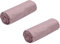 Lot de 2 Draps Housses - Coloris et Taille Au Choix - 100% Coton: 57 Fils - 4 Coins élastiques - Bonnet de 25 cm (Rose, 160x200 cm)