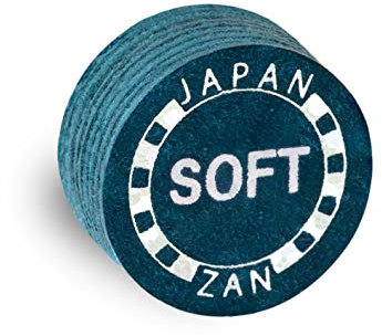 Zan Plus Soft - Punta para taco de billar (1 unidad, 13 mm)