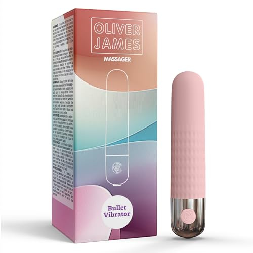 Oliver James Bullet Vibrator – Diskret im Taschenformat mit 10 Modi