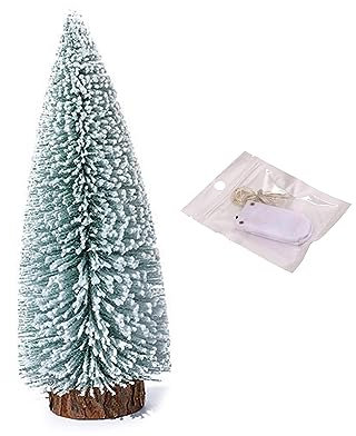 Árbol de Navidad LED de 20/26/32 cm con pequeñas decoraciones de árbol de Navidad para el hogar, luz LED de vacaciones