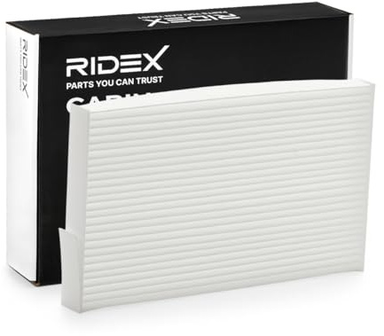 RIDEX 424I0695 Innenraumfilter Pollenfilter Aktivkohlefilter Höhe: 25 Breite: 260 Länge: 149 Kompatibel mit NISSAN JUKE F15 Leaf ZE1 CUBE Z12 LEAF JUKE Van F15