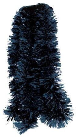 Parev 2m Christmas Chunky Tinsel - Navy Blue
