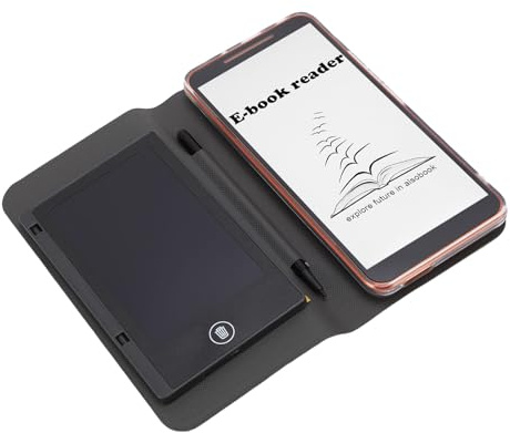 Qudinip E Book Reader, 5.7 Inch HD Screen with Camera and Speaker, for Android 8.1 with 1G 8G Memory WiFi GPS, Supports Multiple Document Formats and Multimedia Playback