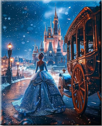CLYCTIP Diamond Painting – DIY Diamanten Painting für Erwachsene und Kinder, Kunsthandwerk für Anfänger und Wanddekoration 30x40 cm(329)