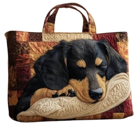 Gesteppte Reisetasche Im Hippie Van, Boho Reisetasche Tasche Handtasche(9)