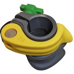 Unger HiFlo nLite Klemme 26 mm gelb, ohne Schlauchclip Zubehörartikel für Unger HiFlo nLite Wasserstangen