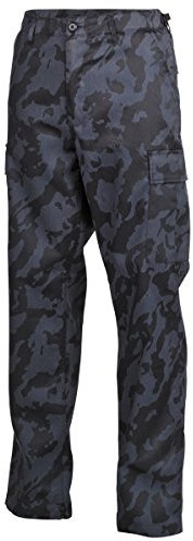 MFH Herren US BDU Kampfhose Night Camo Größe M