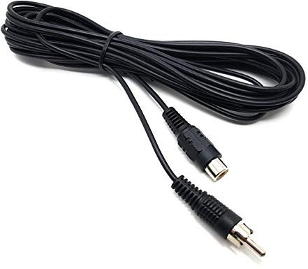 Maincore 5m Single RCA/Phono Male to Female Audio Video AV Coaxial Extension Cable Lead Wire Cord (Available in 3m, 5m, 10m) (5m)