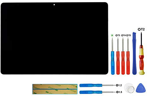 swark Écran LCD compatible avec tablette Huawei MediaPad T5 LTE AGS2-W09, AGS2-W19, AGS2-L09 10,1 - Noir - Écran tactile + outils